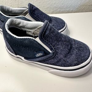 Baby Vans, slip-ons. Size 4.5.